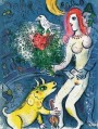nude in arms contemporary Marc Chagall